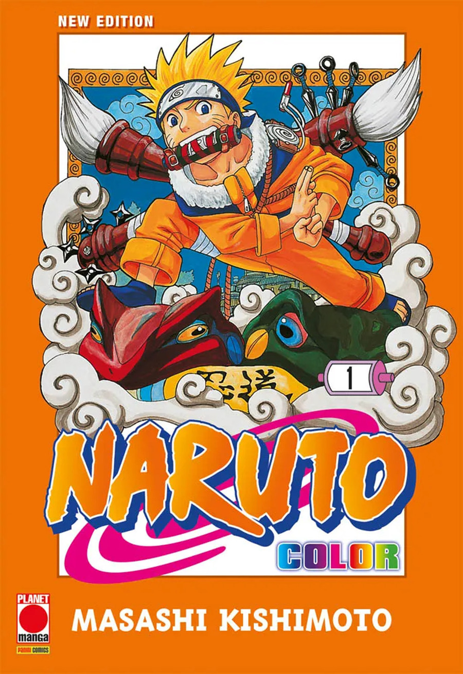 Naruto color. New edition