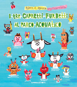 I tre capretti furbetti al parco acquatico. Ediz. a colori