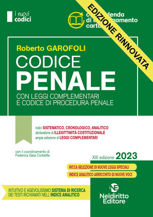 Codice penale con leggi complementari e codice di procedura penale
