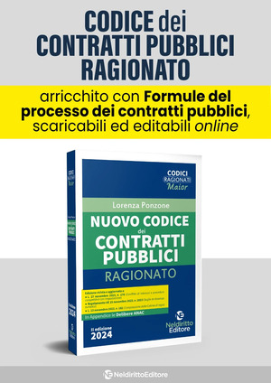 Nuovo codice dei contratti pubblici ragionato