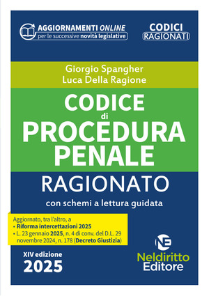 Codice di procedura penale ragionato 2025. Con aggiornamento online