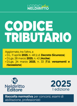 Codice di diritto tributario Plus 2025