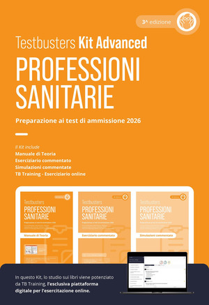 Testbusters Professioni sanitarie 2026. Kit advanced. Con simulatore online