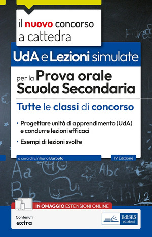 UDA. Lezioni simulate prova orale scuola secondaria. Con espansione online