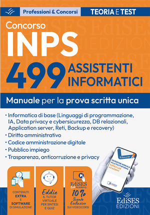 Concorso 499 Assistenti Informatici INPS: manuale per la prova scritta