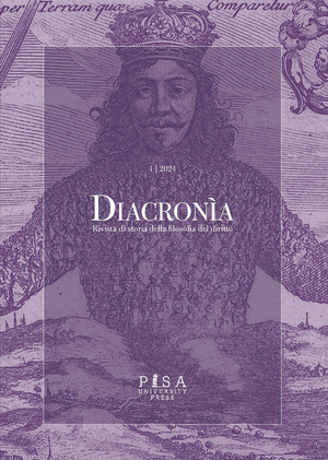 Diacronia. Rivista di storia della filosofia del diritto (2024)