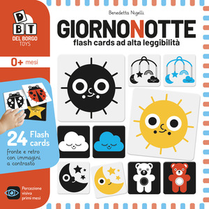 Giorno notte. Flash cards ad alta leggibilità. Ediz. a colori