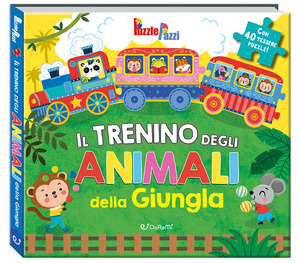 Animali della giungla. Puzzle pazzi. Ediz. a colori