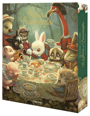 La storia del Bianconiglio 1000 pezzi