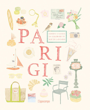 Parigi. Adesivi e tavole da colorare