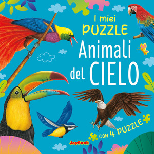 Animali del cielo. Libro puzzle. Ediz. a colori