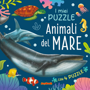 Animali del mare. Libro puzzle. Ediz. a colori