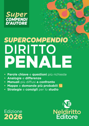 Supercompendio di diritto penale 2026