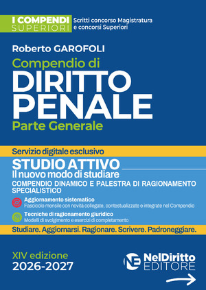 Compendio superiore di diritto penale 2026. Parte generale