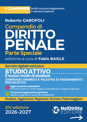 Compendio superiore di diritto penale. Parte speciale 2026-2027