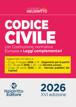 Codice civile normativo plus 2026