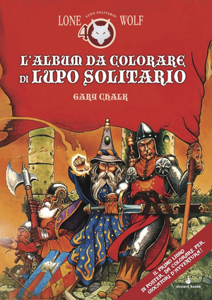 L' album da colorare di Lupo Solitario