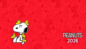 Peanuts. Agenda orizzontale 2026