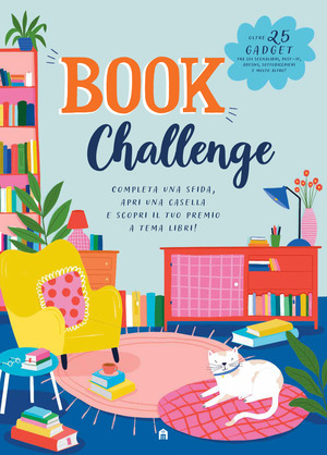 Book challenge. Completa una sfida, apri una casella e scopri il tuo premio a tema libri! Con gadget