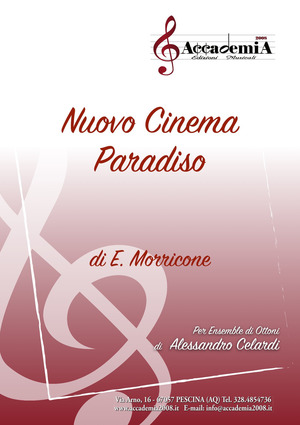 Nuovo cinema Paradiso. Per ensemble di ottoni