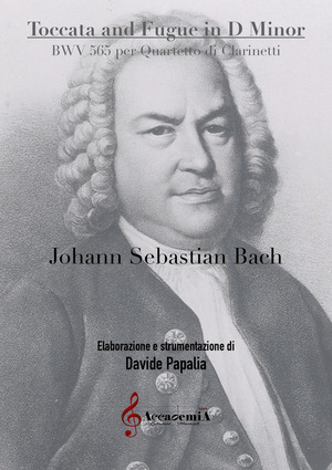 Toccata and fugue in D minor. BWV 565 per quartetto di clarinetti