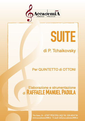 Suite. Per quintetto di ottoni. Partitura