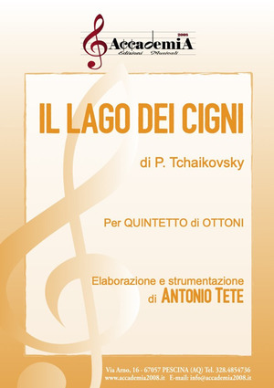 Il lago dei cigni. Per quintetto di ottoni. Partitura