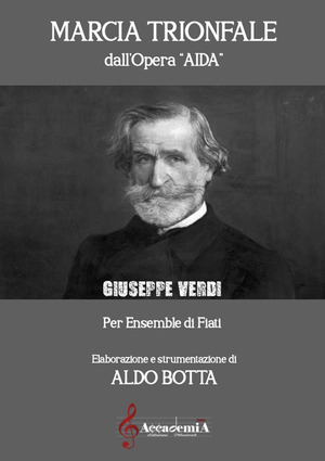 Marcia trionfale Dall'opera «Aida». Per ensemble di fiati. Partitura