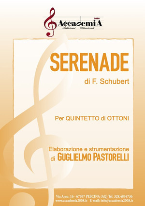 Serenade. Per quintetto di ottoni. Partitura