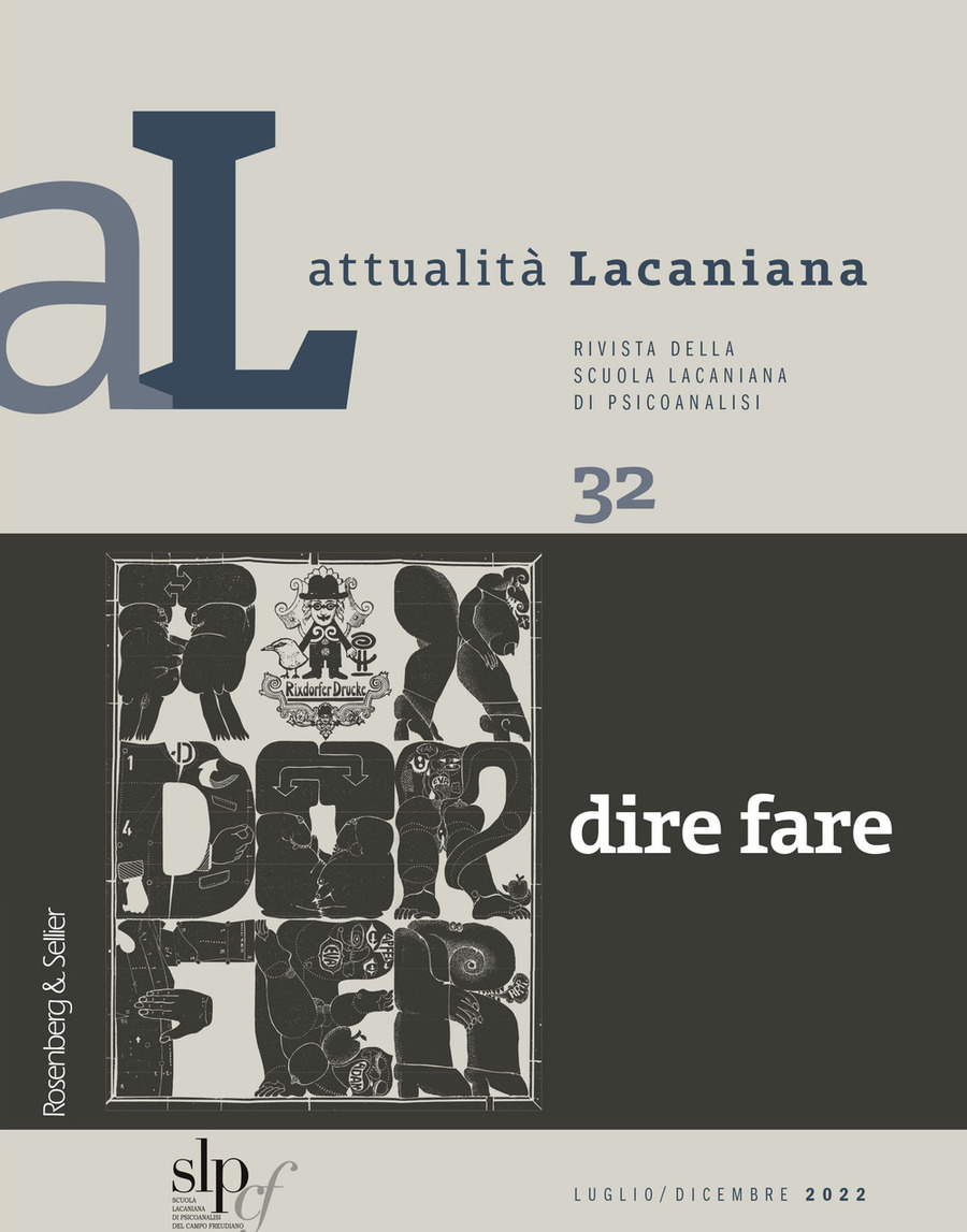 Attualità lacaniana. Rivista della Scuola Lacaniana di Psicoanalisi