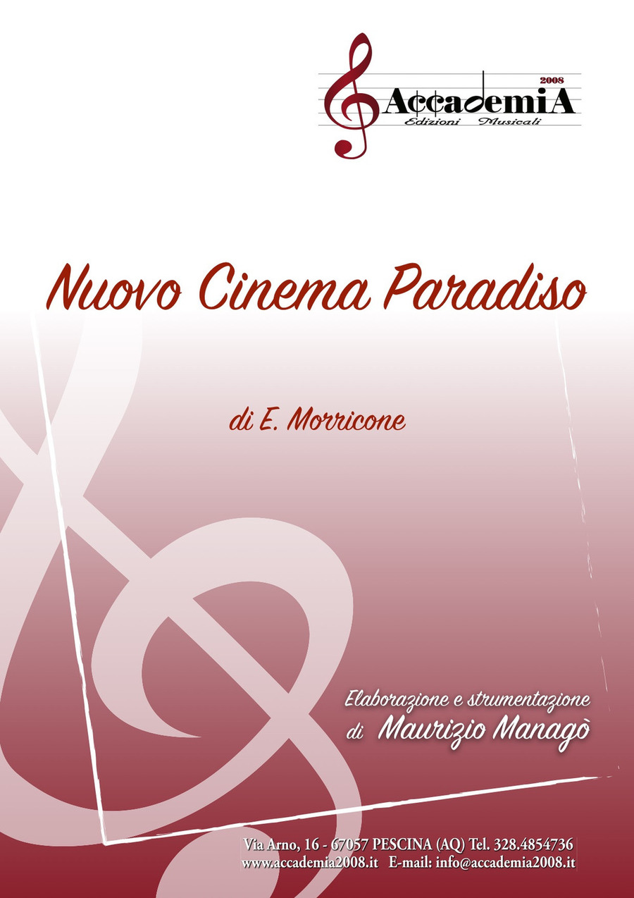 Nuovo Cinema Paradiso. Partitura