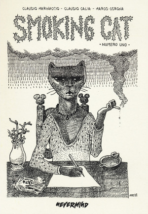 Smoking cat