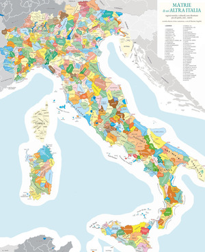 Matrie di un'altra Italia. Subregioni, terre identitarie, bioregioni, territori storici e culturali. Ediz. ampliata
