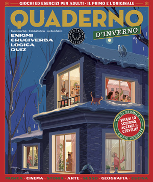 Quaderno di inverno. Giochi ed esercizi per adulti