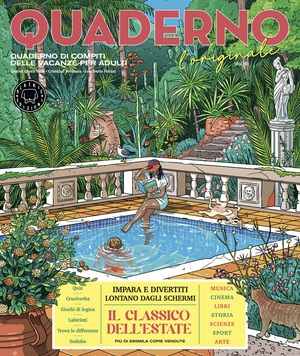 Quaderno di compiti delle vacanze per adulti. L'originale