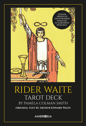 Rider waite tarot deck. 78 cards in 4 colours. Ediz. deluxe. Con guida