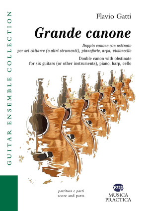 Grande canone. Partitura