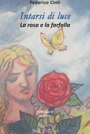 Intarsi di luce. La rosa e la farfalla