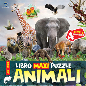 Animali. Libro maxi puzzle. Ediz. a colori